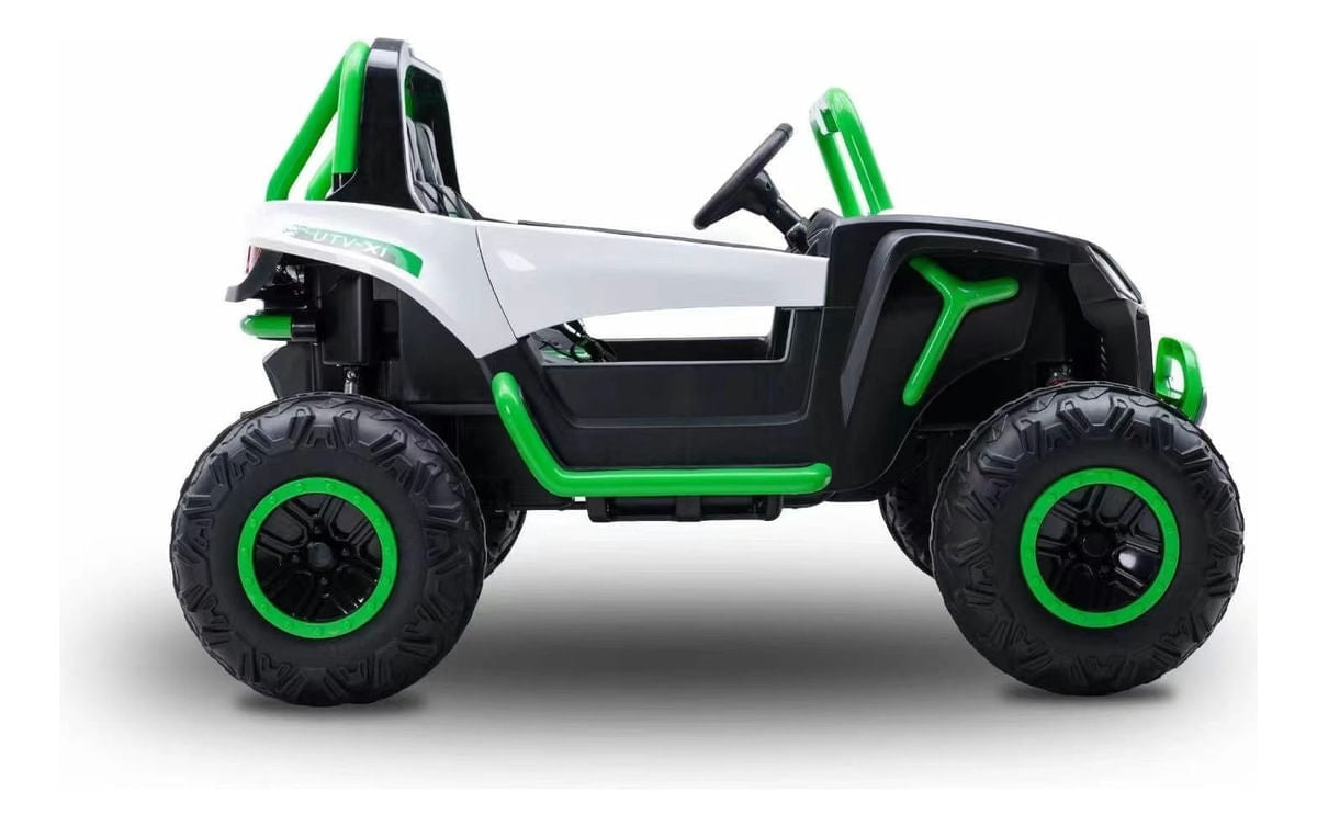 Auto A Bateria Verde Dls-x1