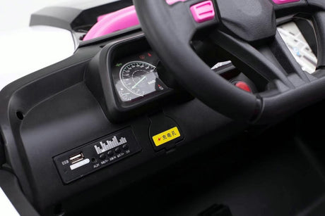 Auto A Bateria Rosa Dls-x1