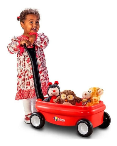 Rotoys Mini Carrito De Arrastre Para Niños 2057