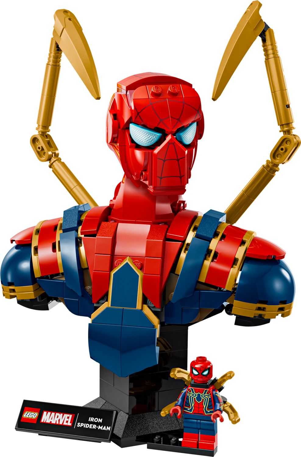 Lego Spiderman Busto De Iron Spider 76326