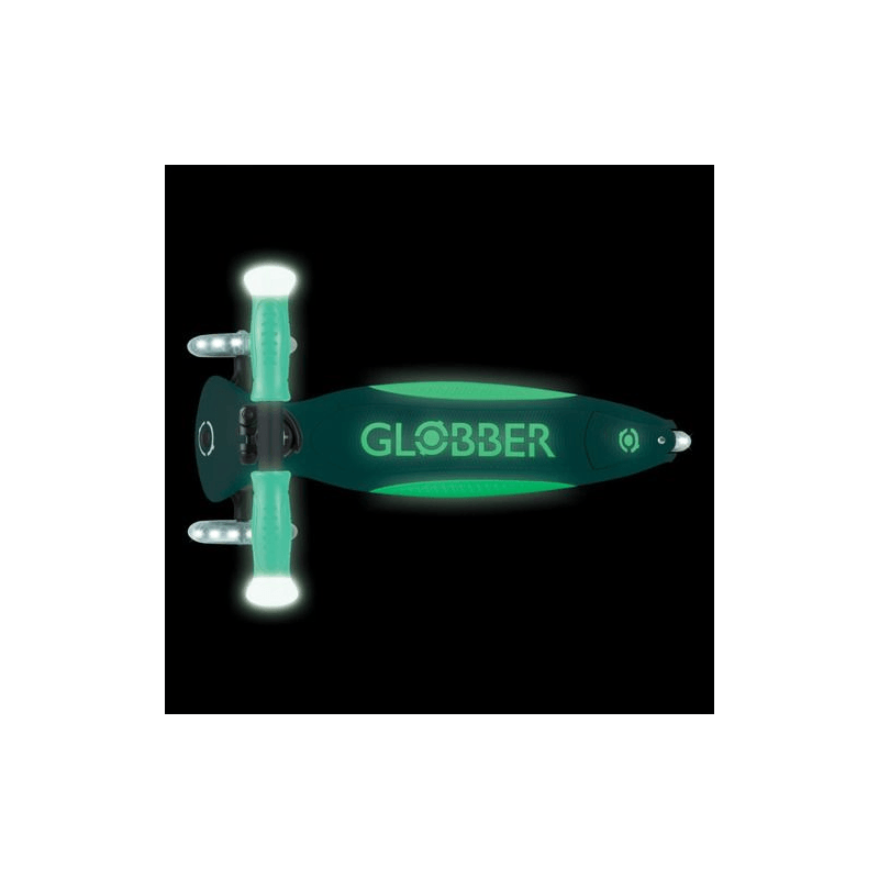Globber Monopatin Elite Glow Lights, Mint 839-206