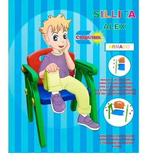 Juegosol Sillita Infantil De Plástico Alex