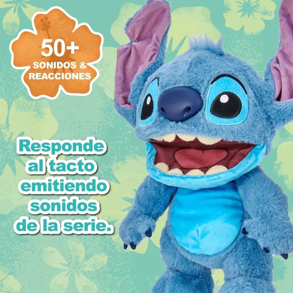 Stitch Puppetronic Chatty Real Fx 30cm 59171