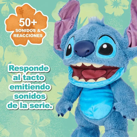 Stitch Puppetronic Chatty Real Fx 30cm 59171