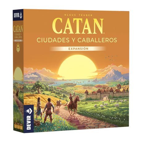 Juego De Mesa Catan Ciudades Y Caballeros Exp Devir 4040