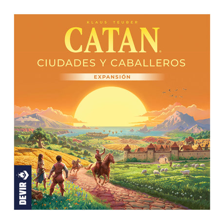 Juego De Mesa Catan Ciudades Y Caballeros Exp Devir 4040