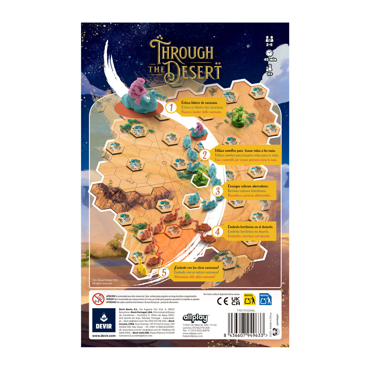 Juego Through The Desert Devir 40-4304