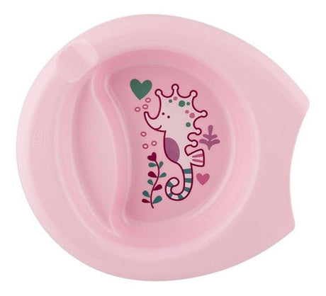Chicco Plato Easy Feeding 6m+ Mix Verde/rosa/azul 160014