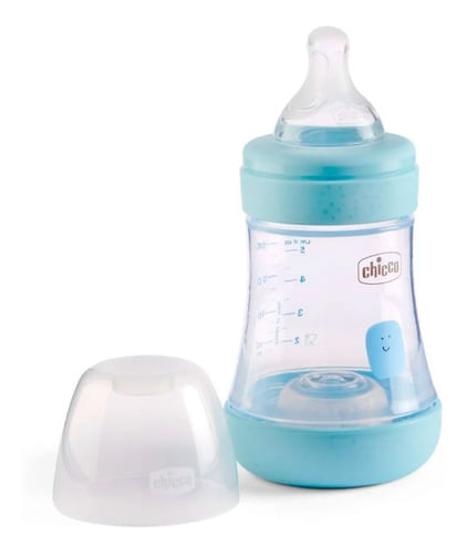 Mamadera Perfect 5 Flujo Lento 150ml Azul