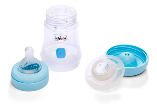 Mamadera Perfect 5 Flujo Lento 150ml Azul