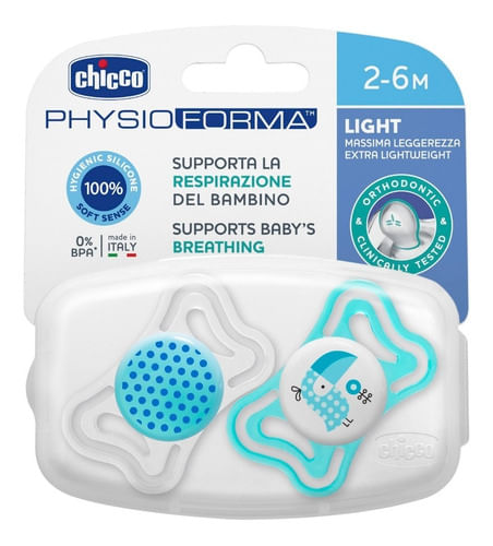 Chicco Chupete 26 Meses Physio Forma Light Azul 71031210