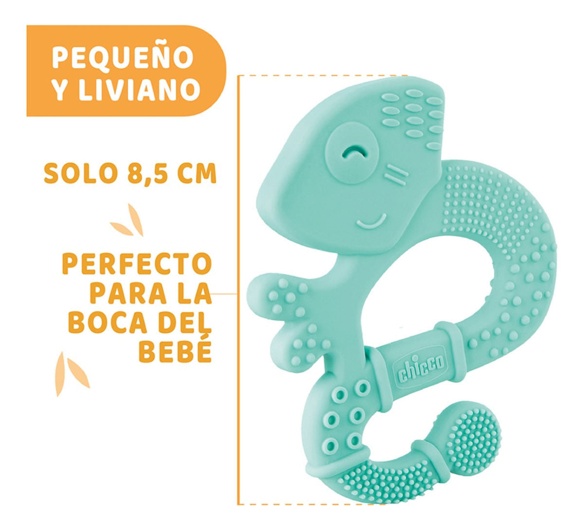 Chicco Mordedor De Silicona Camaleon 00028110200000