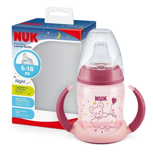 Vaso Nuk Aprendizaje Luminoso 150ml Rosa N0743910a