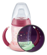Vaso Nuk Aprendizaje Luminoso 150ml Rosa N0743910a
