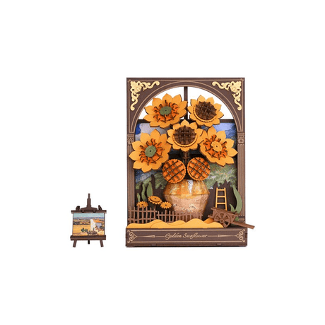 Robotime Puzzle Rolife Golden Sunflower TH002