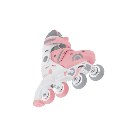 Globber Learning Inline Skates 2in1 Size 30-33 Pastel Pink 783-210