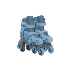 Globber Learning Inline Skates 2in1 Size 30-33 Ash Blue 783-200