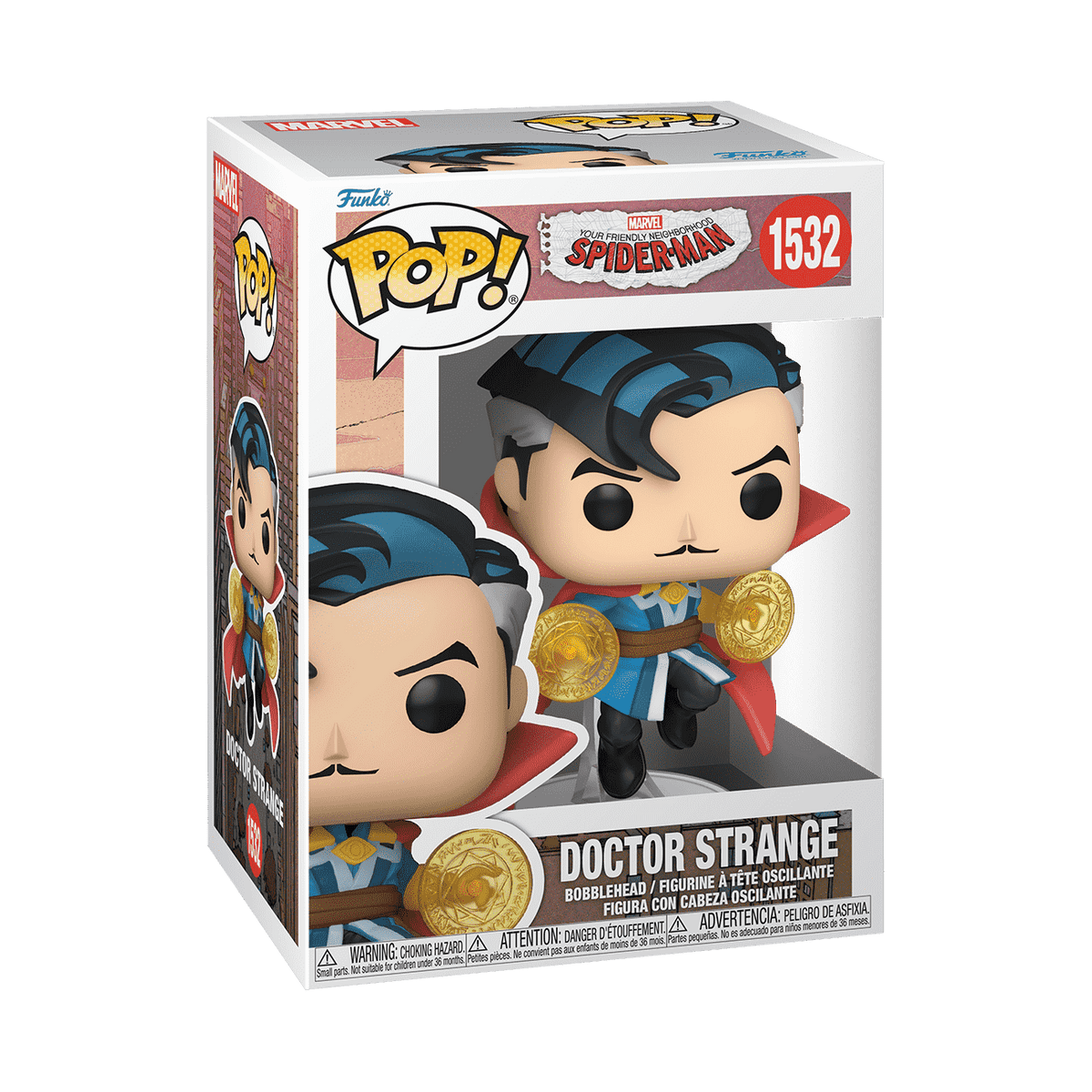 Funko Pop Doctor Strange Levitating 87226 vista alternativa