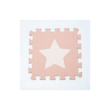 MultiEva Piso de Goma Eva Estrellas de 09 piezas corales y rosas 93206CR