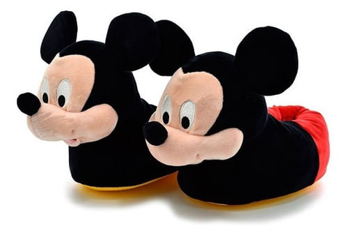 Pantufla Peluche Disney Mickey Kids 16,5cm My084lk