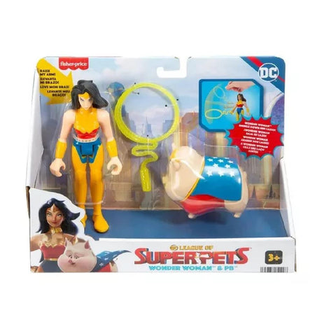 Fisher-Price Dc Liga De Super-Mascotas Wonder Woman HGL04