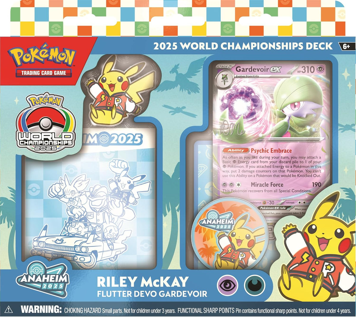 Pokemon Tcg World Champ Deck 2025 Cartas Ingles 10-10362-10 1