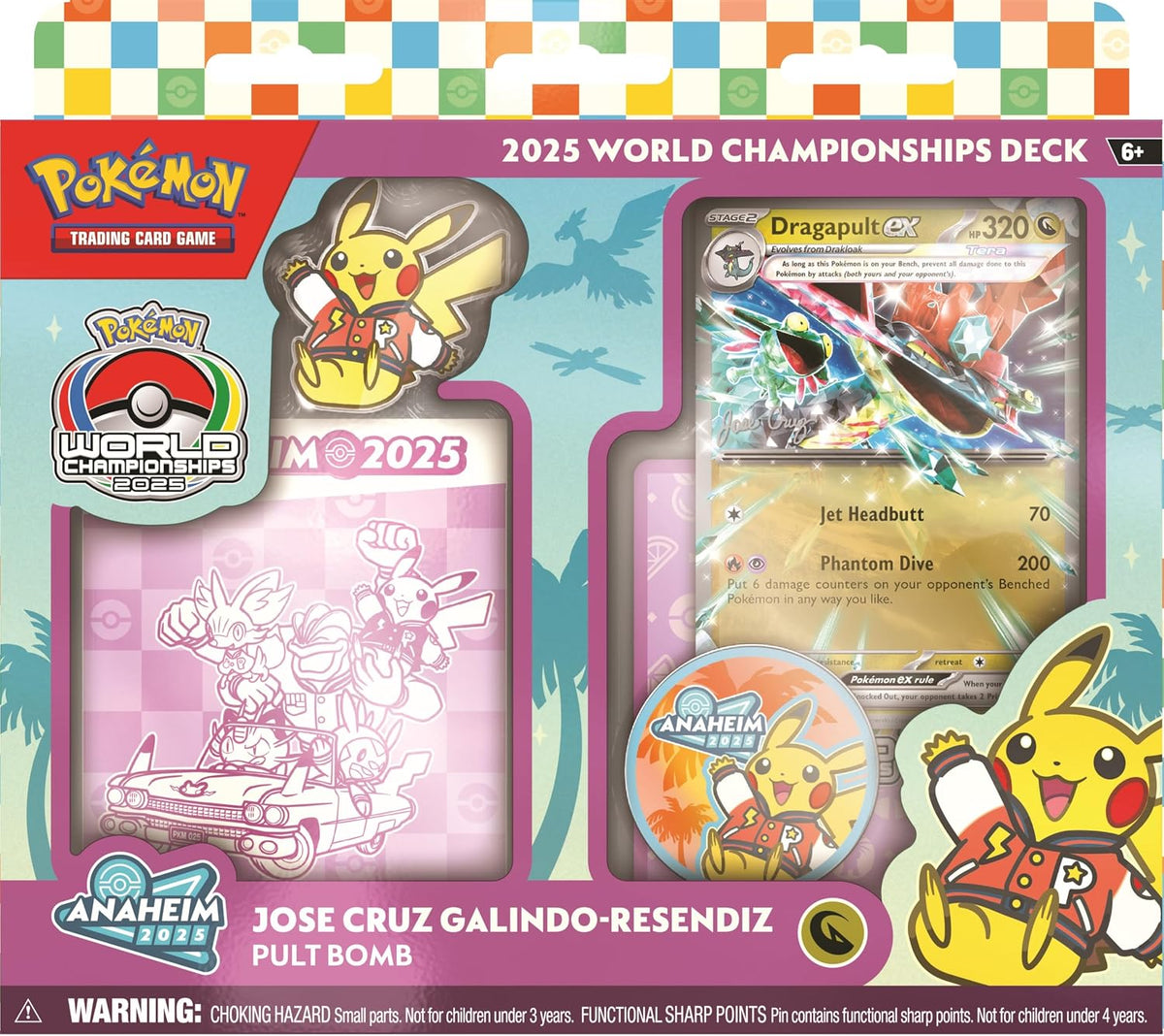 Pokemon Tcg World Champ Deck 2025 Cartas Ingles 10-10362-10 1
