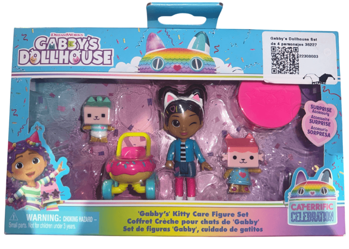 Gabby's Dollhouse Set de 4 personajes 36227
