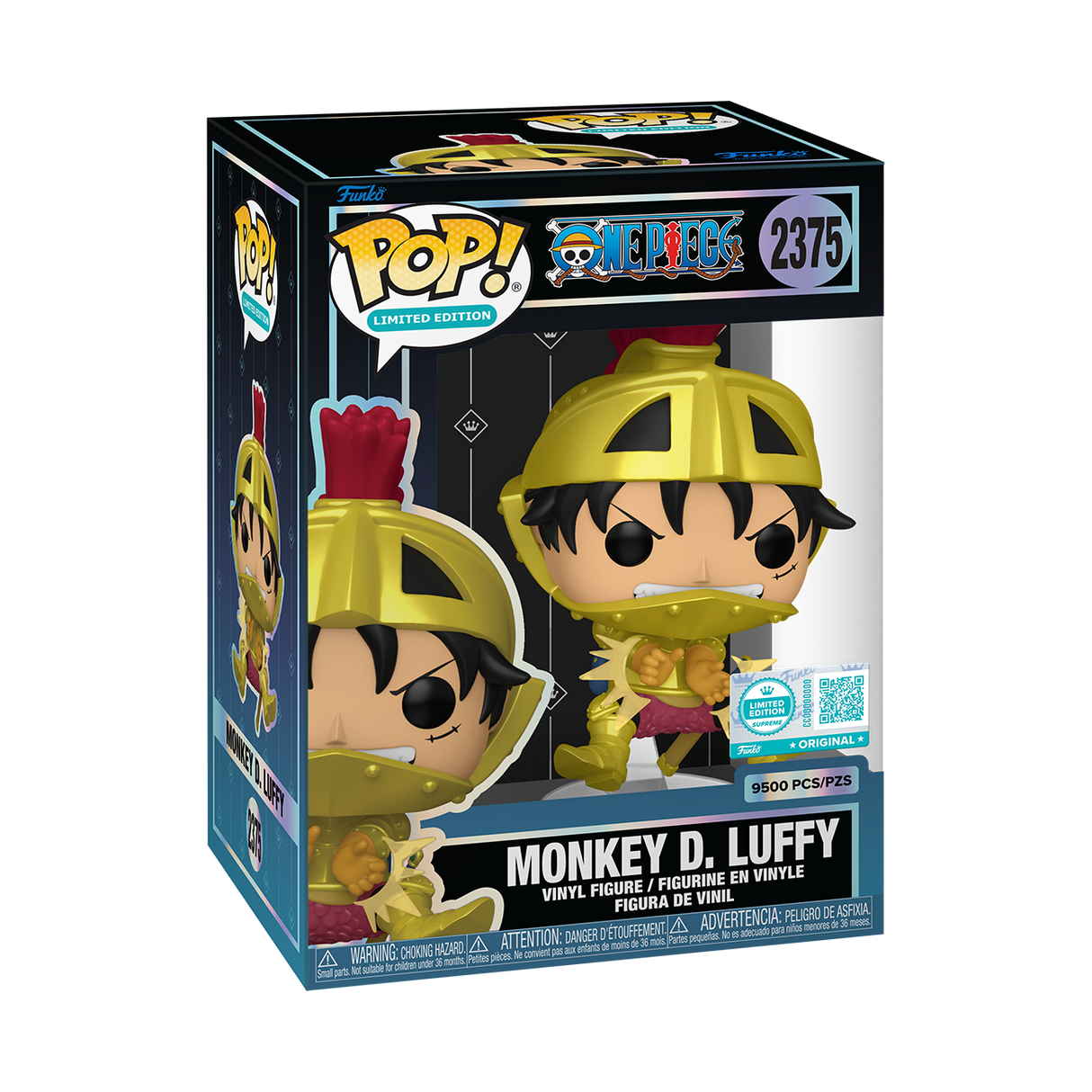 Funko Pop Supreme One Piece Knight Luffy 93693
