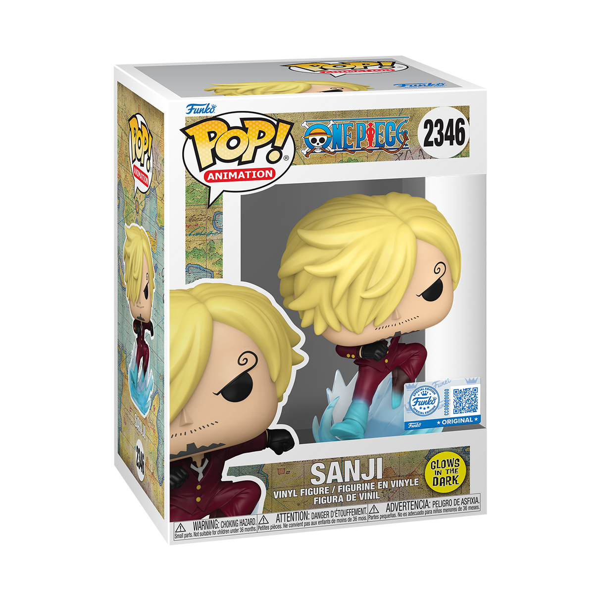 Funko POP One Piece Sanji Glow 94109