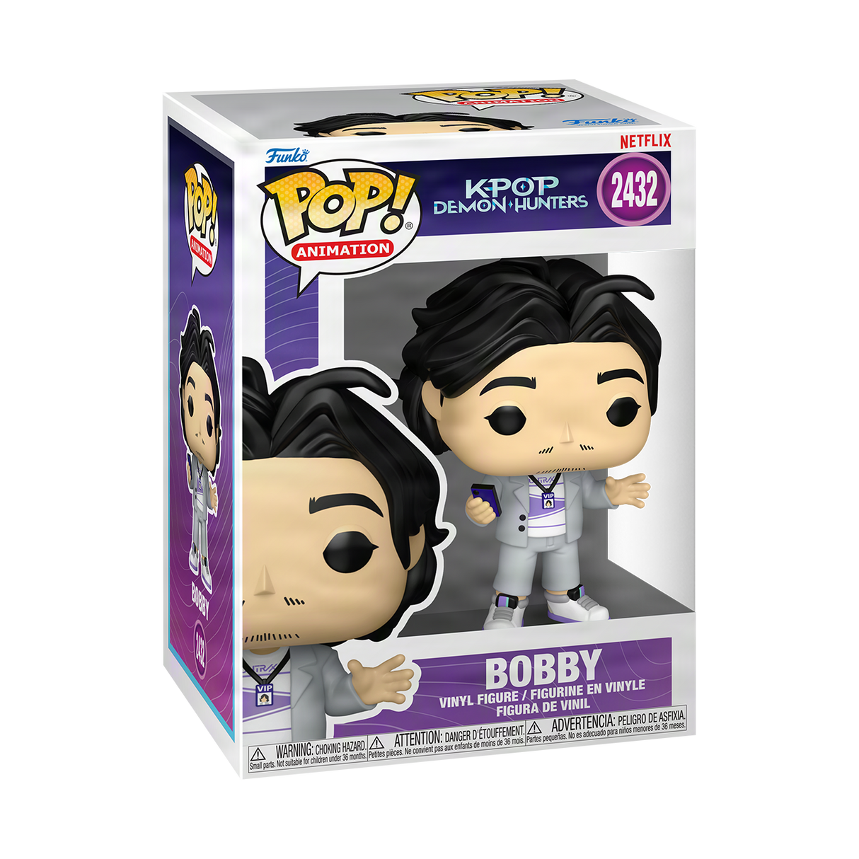 Funko POP KPOP Demon Hunters Bobby 95804