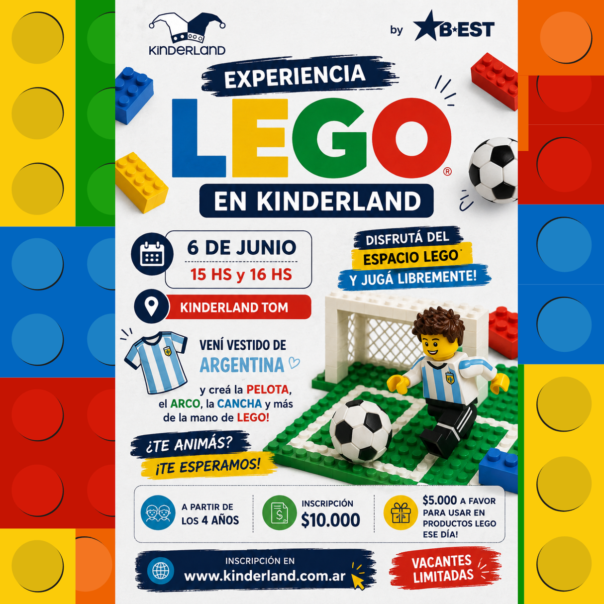 Experiencia Lego 16Hs