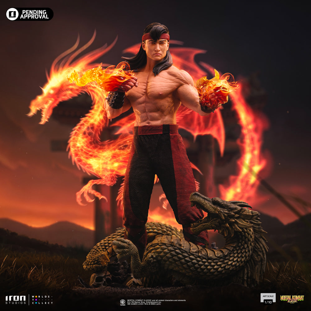 Iron Studios Liu Kang Mortal Kombat Art Scale 1/10 (MORTAL108724-10)