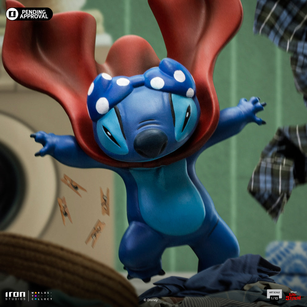 Iron Studios Stitch (Laundry Version) Art Scale 1/10 (DSNEY107824-10)