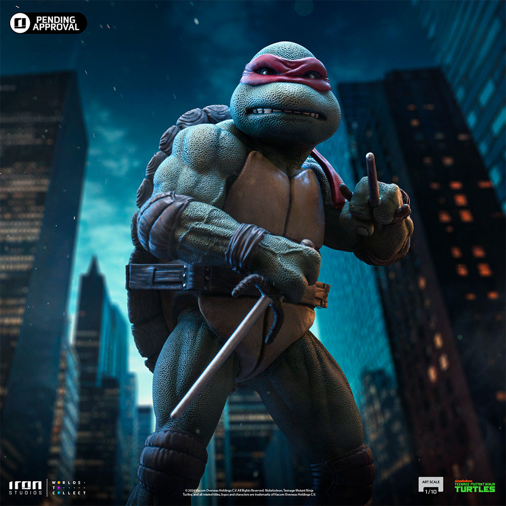 Iron Studios Raphael TMNT Movie Art Scale 1/10 (NICKEL109124-10)