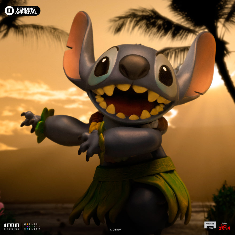 Iron Studios Stitch (Hula Version) Art Scale 1/10 (DSNEY107924-10)