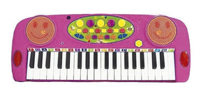 Organo Electrónico con micrófono 37 Teclas Rosa 1035452