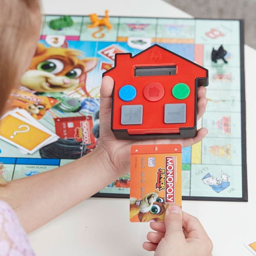 Juego De Mesa Monopoly Junior Banco Electrónico E1842