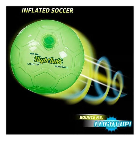 Pelota Luminosa N°5 Tangle Night Ball Shine Nightball Promo