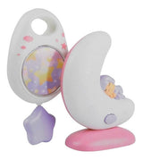 Set Lampara Y Cunero Musical Con  bluetooth Lila 1666581
