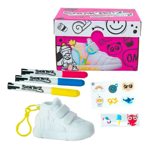 Coleccionable Sneak'artz Shoes Box Zapatilla P/ Pintar 31030