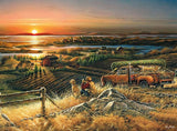 Puzzle 1000 Piezas Granero Al Atardecer Mft028612