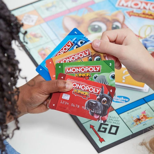 Juego De Mesa Monopoly Junior Banco Electrónico E1842