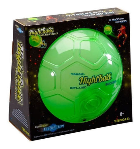 Pelota Luminosa N°5 Tangle Night Ball Shine Nightball Promo
