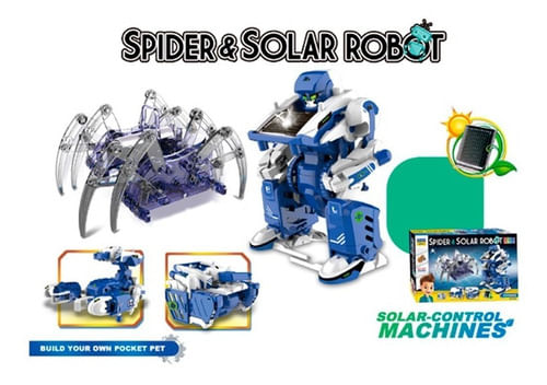 Robot Solar Y Araña 3 En 1 1795435