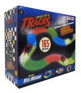 Pista Magnific Tracks Mediana 165 Pzas Auto Luminoso