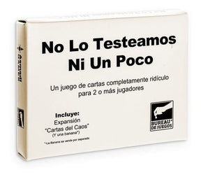 No Lo Testeamos Ni Un Poco Juego Cartas Para Previa