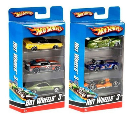 Hot Wheels Pack X3 Vehiculos K5904