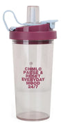 Chimola Vaso Acrilico Maia Burgundy BZ157