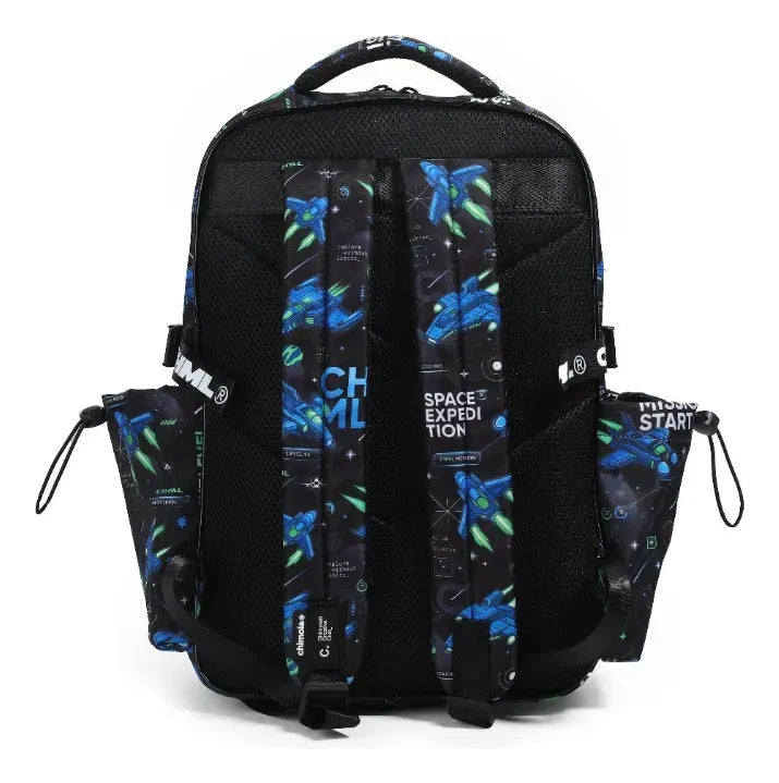 Chimola Mochila Espalda 17p Gamer Nave Black FS126